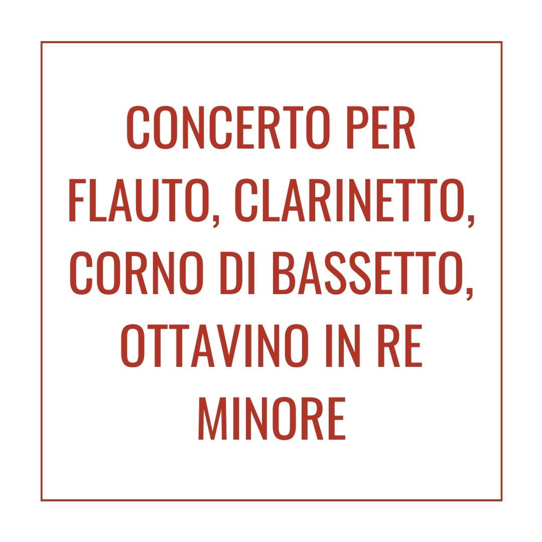 Concerto per flauto, clarinetto, corno di bassetto, ottavino in re minore-image