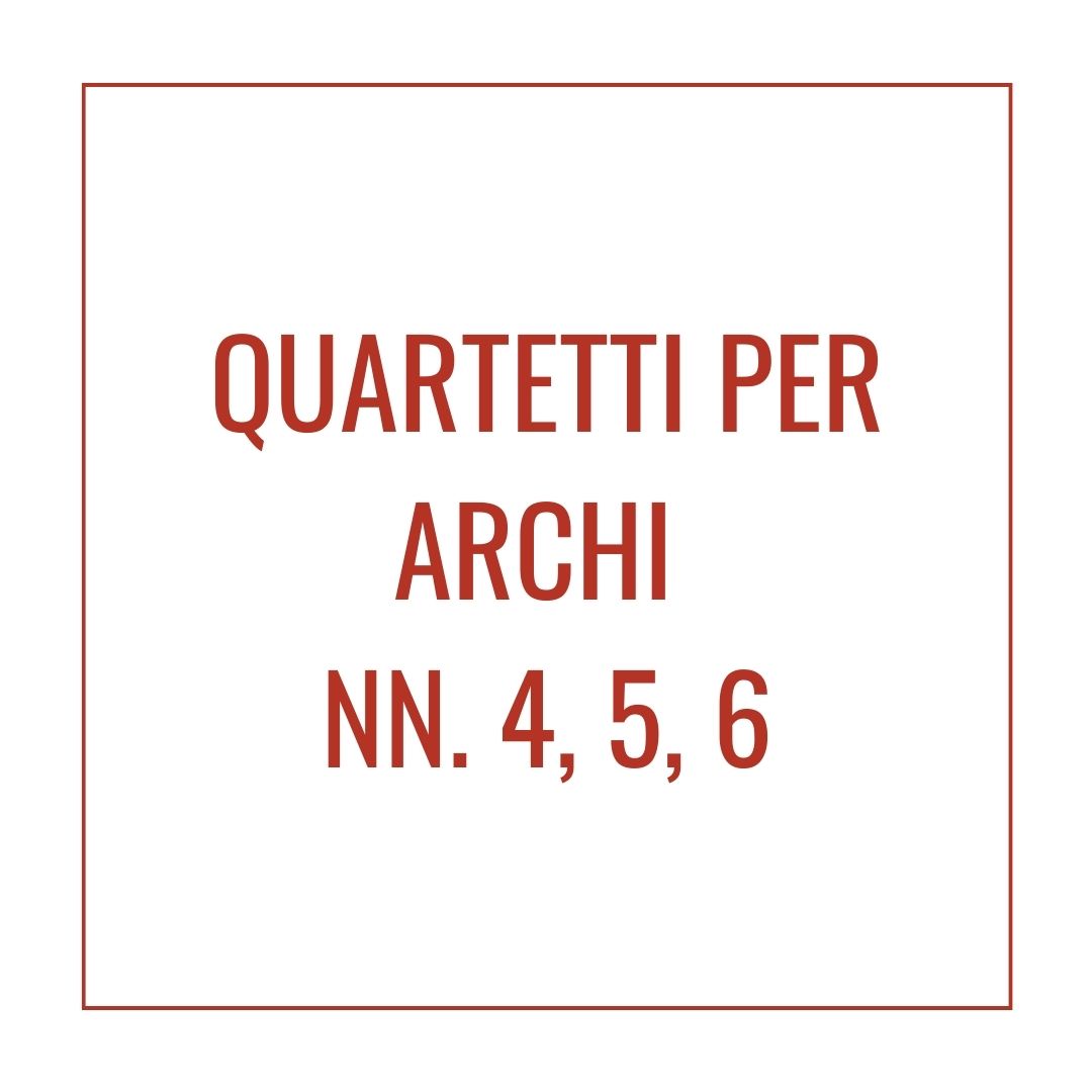 Quartetti per archi nn. 4, 5, 6-image