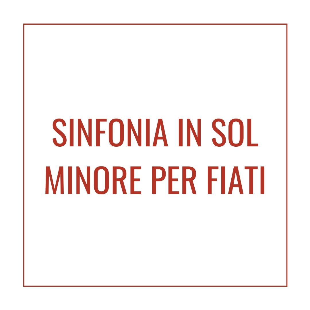 Sinfonia in Sol minore per fiati-image