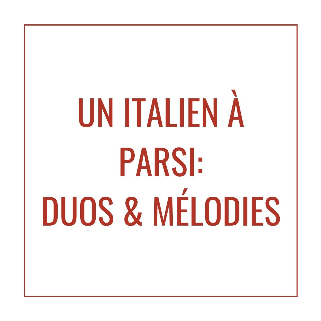 Un italien à Parsi: duos & mélodies-image